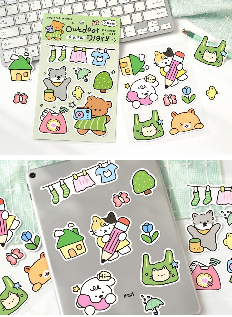 NOTE FOR Corner Notes Synthetic Paper Stickers – image 20