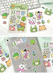 NOTE FOR Corner Notes Synthetic Paper Stickers – image 20