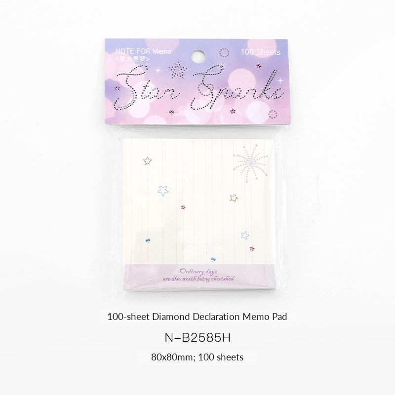 NOTE FOR Diamond Declaration 100-Sheet Memo Pad – image 6