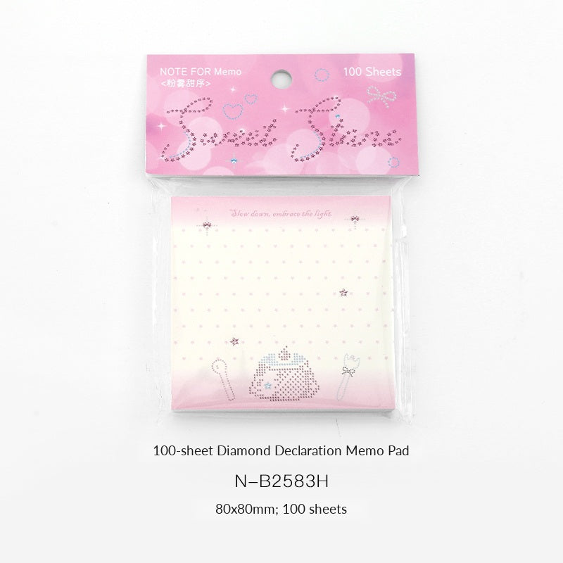 NOTE FOR Diamond Declaration 100-Sheet Memo Pad – image 7