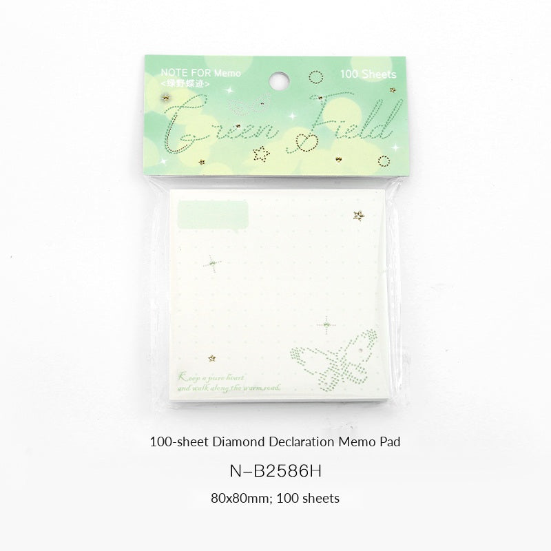 NOTE FOR Diamond Declaration 100-Sheet Memo Pad – image 8
