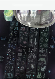 NOTE FOR Diamond Declaration 3D Foil-Stamped Die-Cut PET Tape – image 10