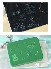NOTE FOR Diamond Declaration 3D Foil-Stamped Die-Cut PET Tape – image 17