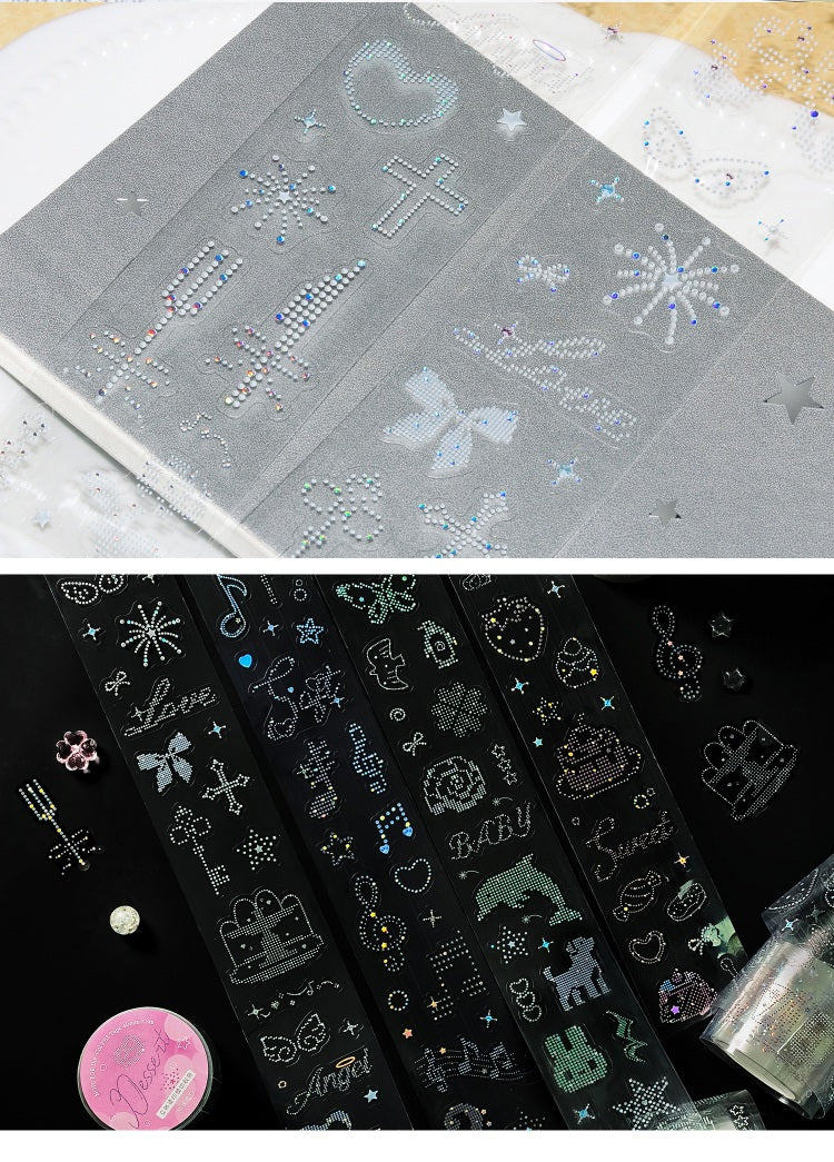 NOTE FOR Diamond Declaration 3D Foil-Stamped Die-Cut PET Tape – image 24