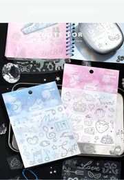 NOTE FOR Diamond Declaration Crystal Transfer Stickers – image 10