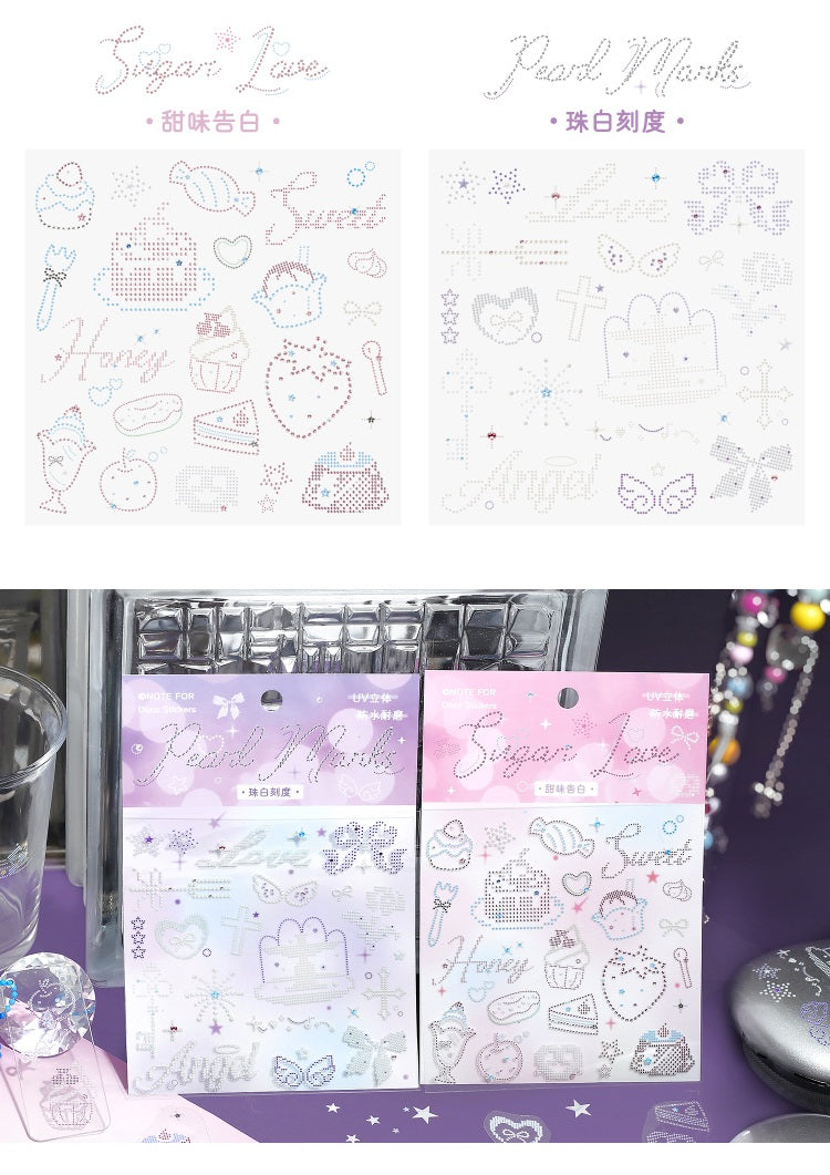 NOTE FOR Diamond Declaration Crystal Transfer Stickers – image 17