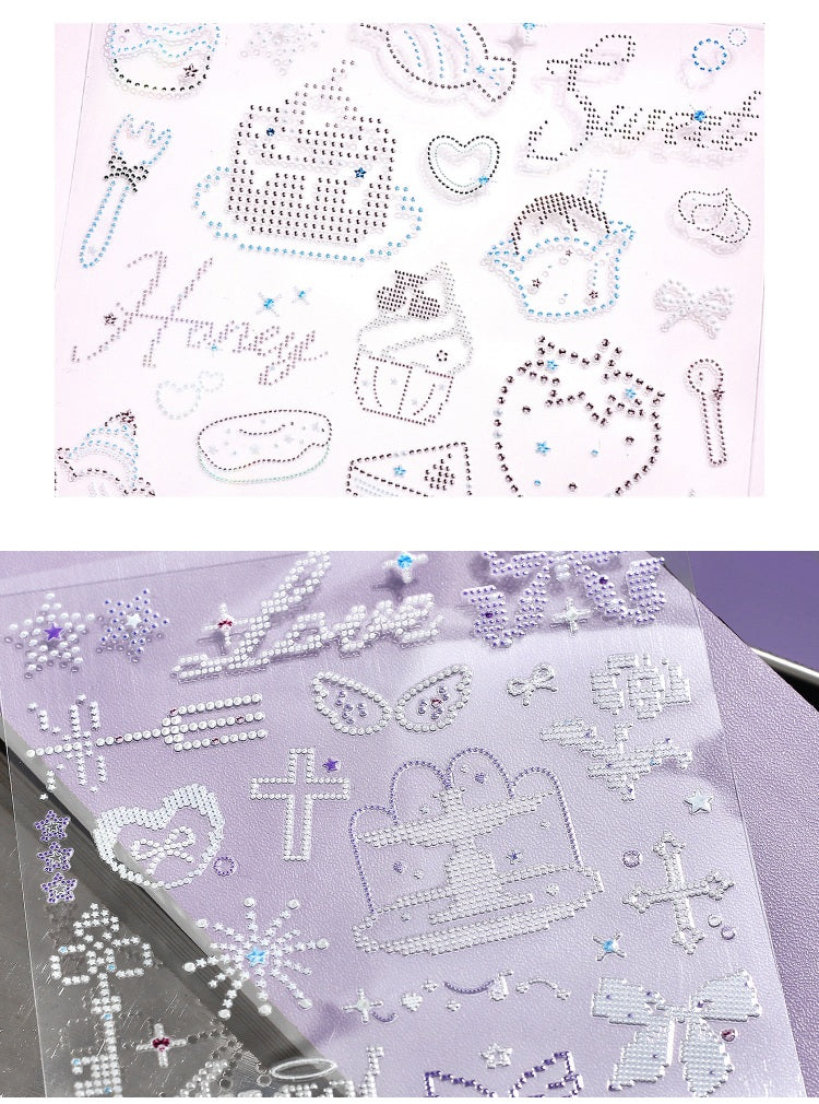 NOTE FOR Diamond Declaration Crystal Transfer Stickers – image 18