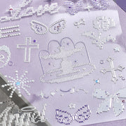 NOTE FOR Diamond Declaration Crystal Transfer Stickers – image 2