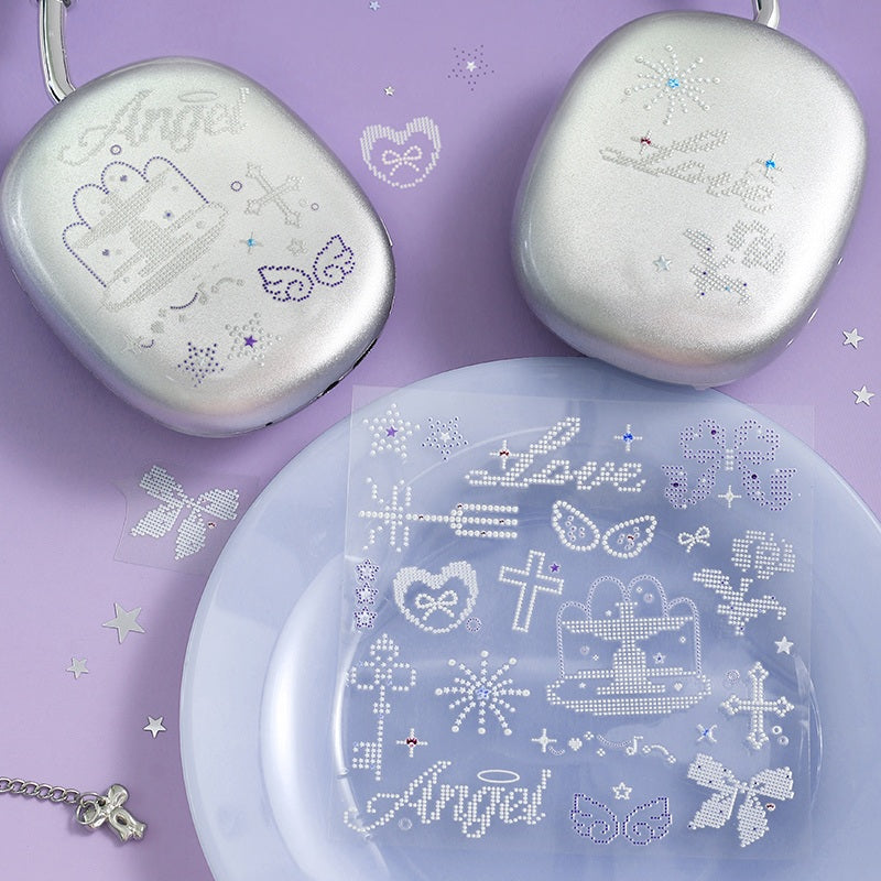 NOTE FOR Diamond Declaration Crystal Transfer Stickers – image 4