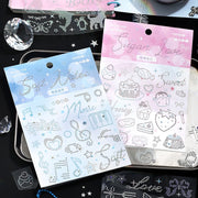 NOTE FOR Diamond Declaration Crystal Transfer Stickers – product image