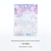 NOTE FOR Diamond Declaration Crystal Transfer Stickers – image 7