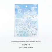 NOTE FOR Diamond Declaration Crystal Transfer Stickers – image 9