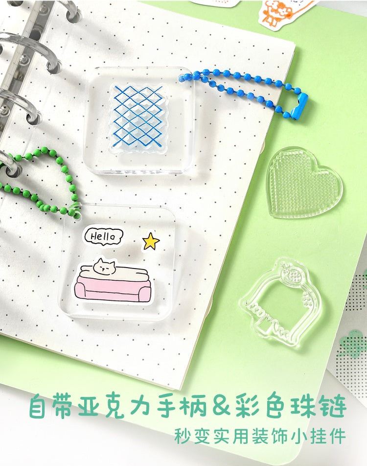 NOTE FOR Doodle Dots Planner Silicone Stamp – image 16