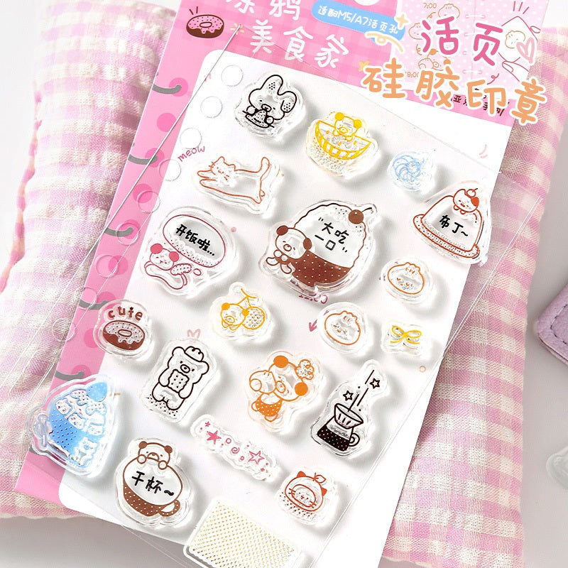 NOTE FOR Doodle Dots Planner Silicone Stamp – image 4