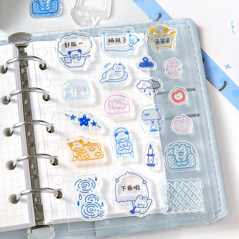 NOTE FOR Doodle Dots Planner Silicone Stamp – product image