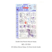 NOTE FOR Doodle Dots Planner Silicone Stamp – image 11