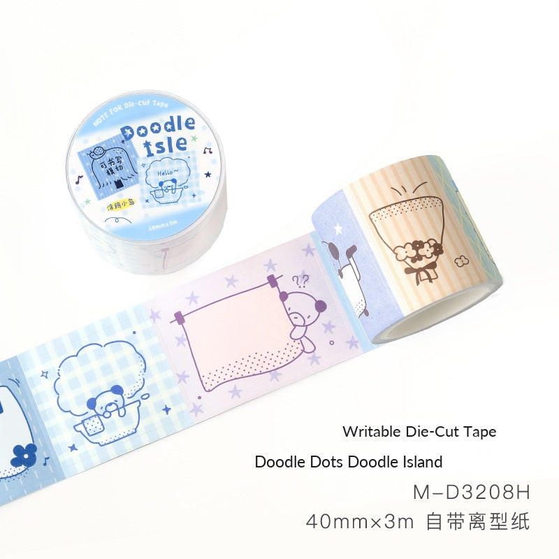 NOTE FOR Doodle Dots Writable Die-Cut Tape – image 7