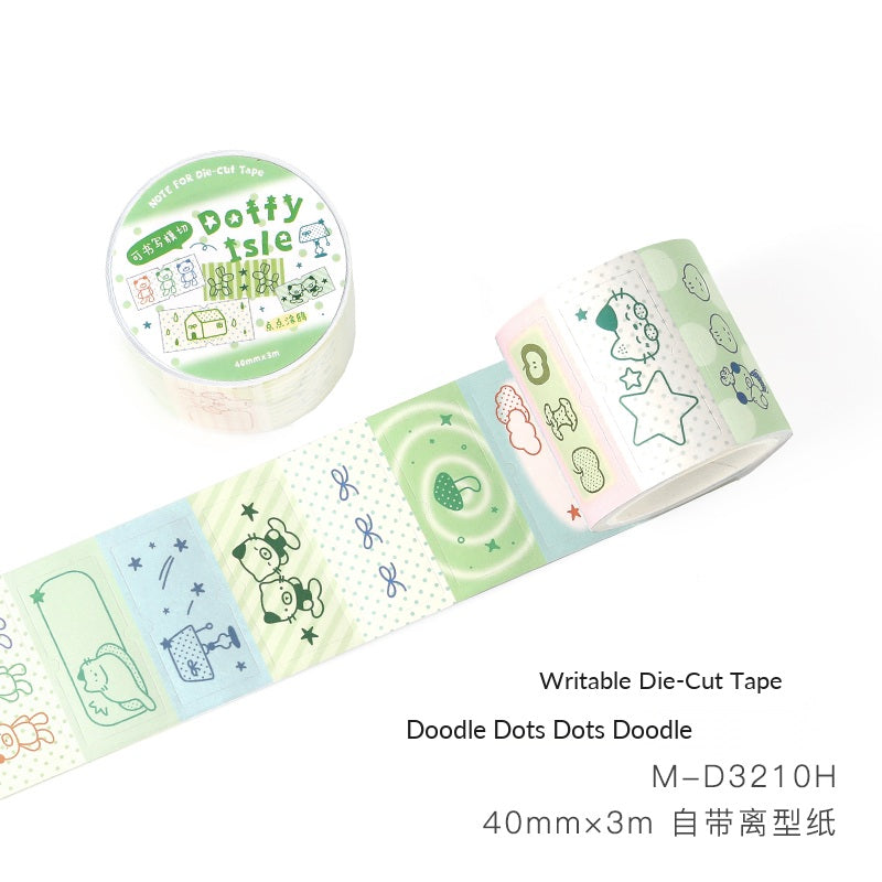 NOTE FOR Doodle Dots Writable Die-Cut Tape – image 8