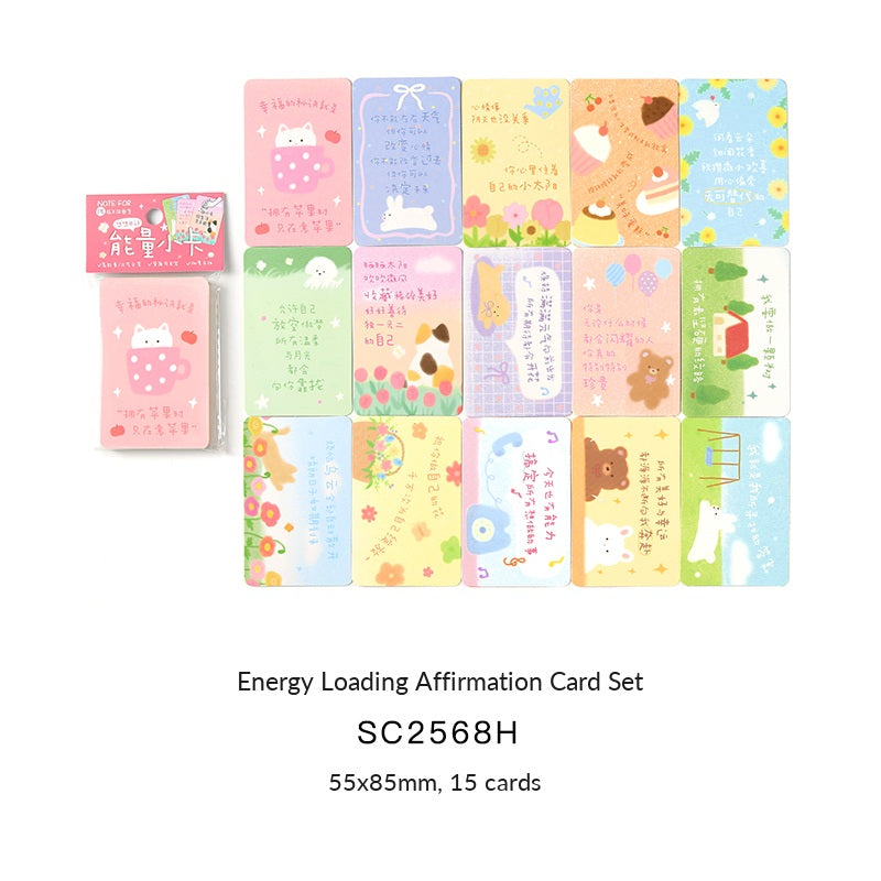 NOTE FOR Energy Loading Affirmation Card Set – image 8