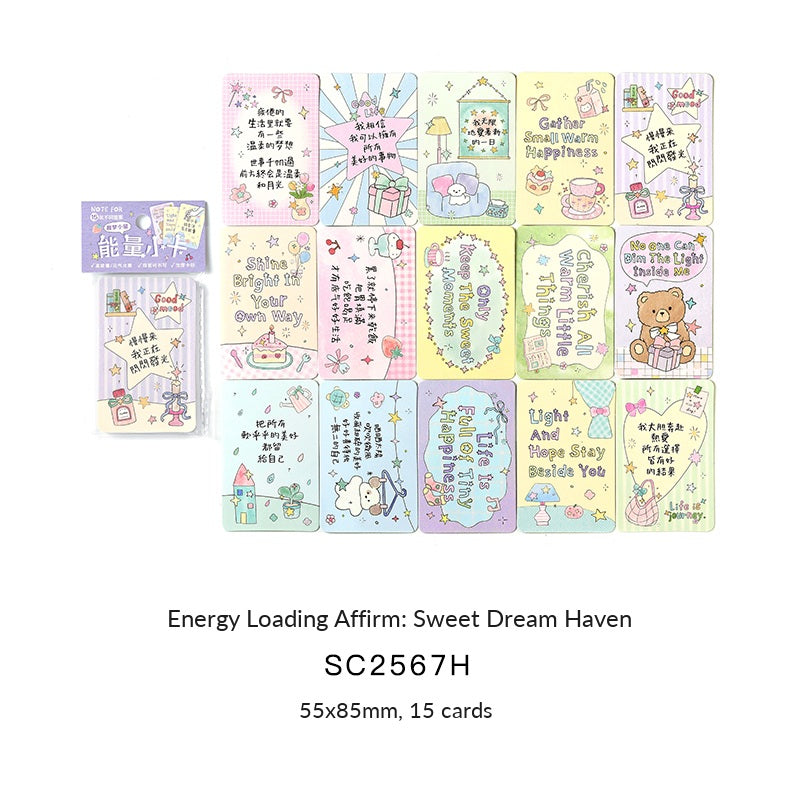 NOTE FOR Energy Loading Affirmation Card Set – image 9