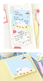 NOTE FOR Flat Cat Diary 100-Sheet Memo Pad – image 14