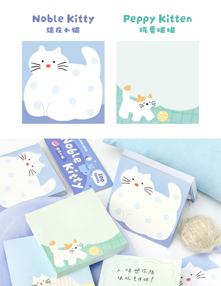 NOTE FOR Flat Cat Diary 100-Sheet Memo Pad – image 15