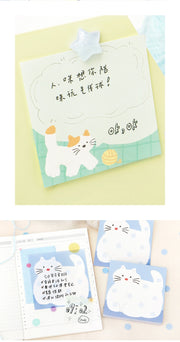 NOTE FOR Flat Cat Diary 100-Sheet Memo Pad – image 16