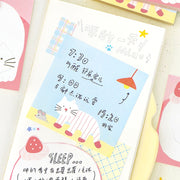 NOTE FOR Flat Cat Diary 100-Sheet Memo Pad – image 3
