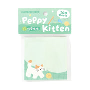 NOTE FOR Flat Cat Diary 100-Sheet Memo Pad – image 5