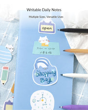 NOTE FOR Flat Cat Diary Writable Die-Cut Stickers – image 13