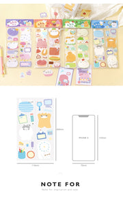 NOTE FOR Flat Cat Diary Writable Die-Cut Stickers – image 21