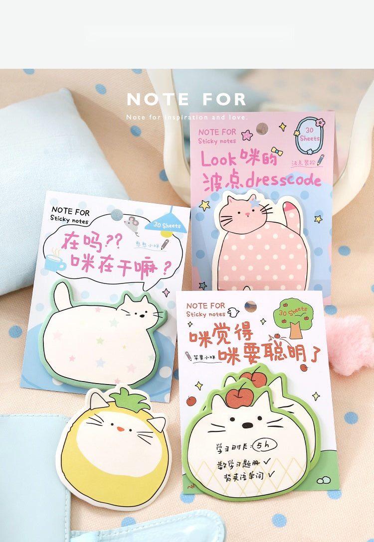 NOTE FOR Flat Cat Diary Sticky Notes – image 10