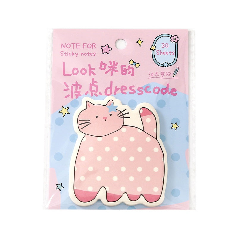NOTE FOR Flat Cat Diary Sticky Notes – image 5