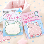 NOTE FOR Flat Cat Diary Sticky Notes – product image