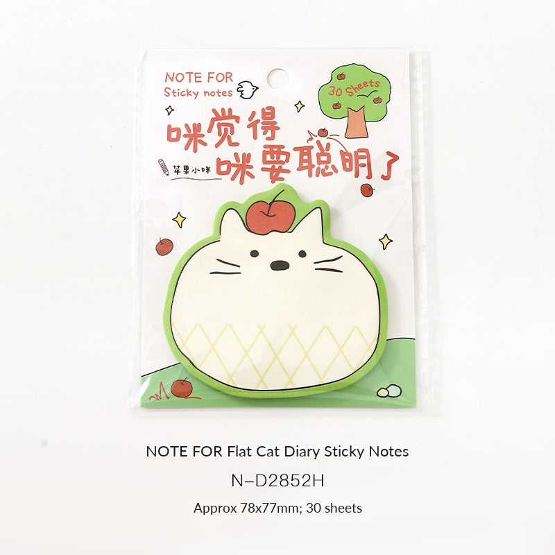NOTE FOR Flat Cat Diary Sticky Notes – image 8