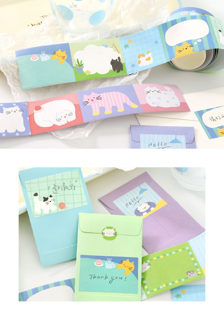 NOTE FOR Flat Cat Diary Writable Die-Cut Tape – image 15