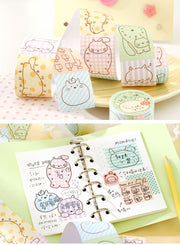 NOTE FOR Flat Cat Diary Writable Die-Cut Tape – image 21