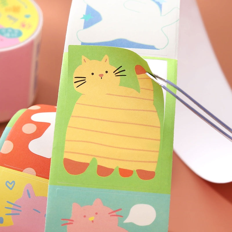 NOTE FOR Flat Cat Diary Writable Die-Cut Tape – image 2