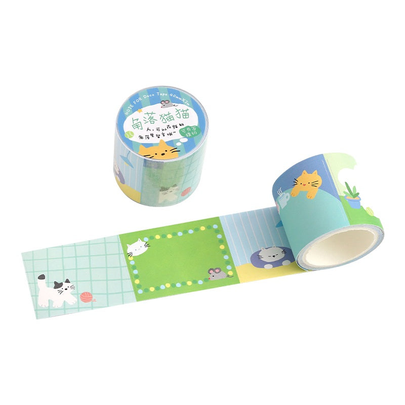 NOTE FOR Flat Cat Diary Writable Die-Cut Tape – image 5