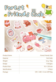 NOTE FOR Forest Friends Gathering Felt Stickers – image 11