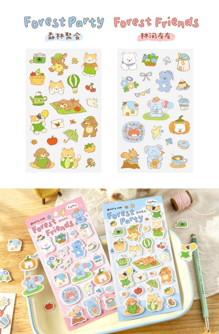NOTE FOR Forest Friends Gathering Felt Stickers – image 16