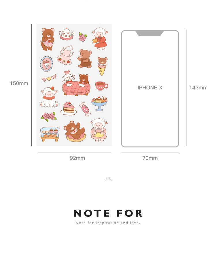 NOTE FOR Forest Friends Gathering Felt Stickers – image 19