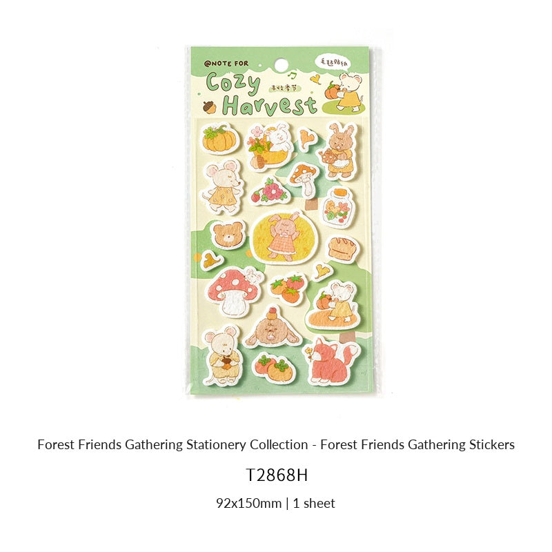 NOTE FOR Forest Friends Gathering Felt Stickers – image 6