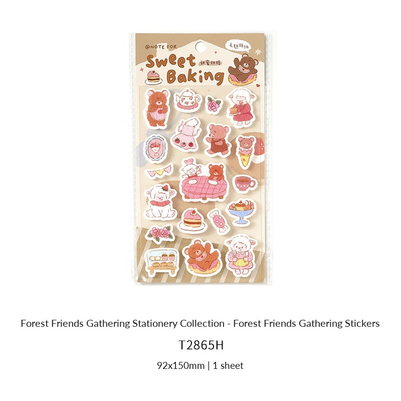 NOTE FOR Forest Friends Gathering Felt Stickers – image 9