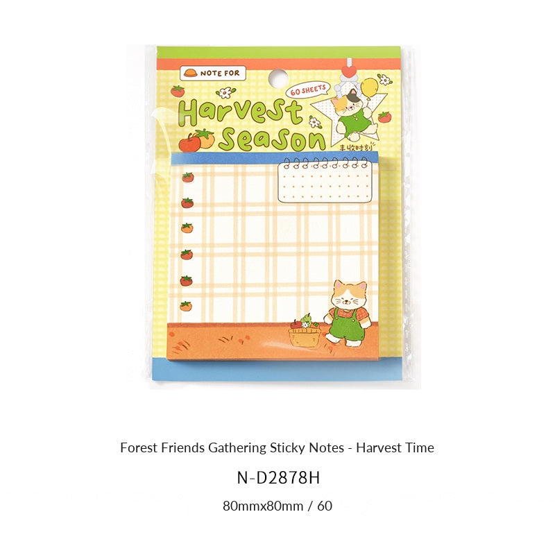 NOTE FOR Forest Friends Gathering Sticky Notes – image 6