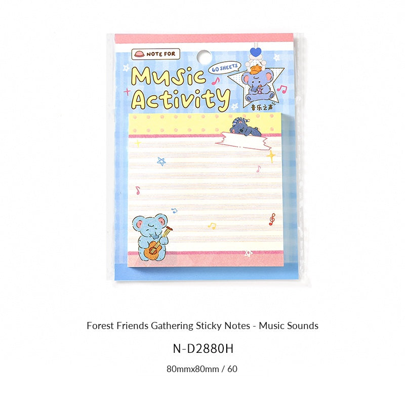 NOTE FOR Forest Friends Gathering Sticky Notes – image 9