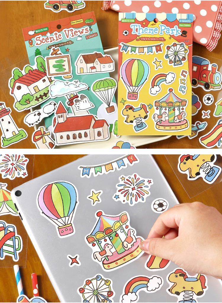 NOTE FOR Joyful Wanderings Synthetic Paper Stickers – image 14