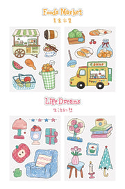 NOTE FOR Joyful Wanderings Synthetic Paper Stickers – image 16