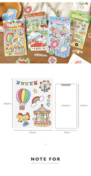 NOTE FOR Joyful Wanderings Synthetic Paper Stickers – image 19