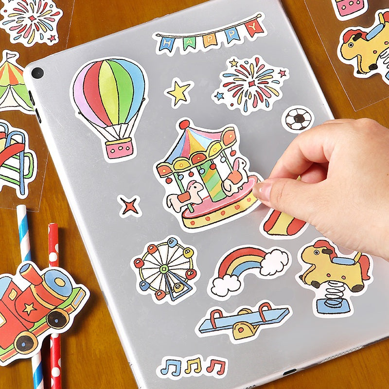 NOTE FOR Joyful Wanderings Synthetic Paper Stickers – image 2